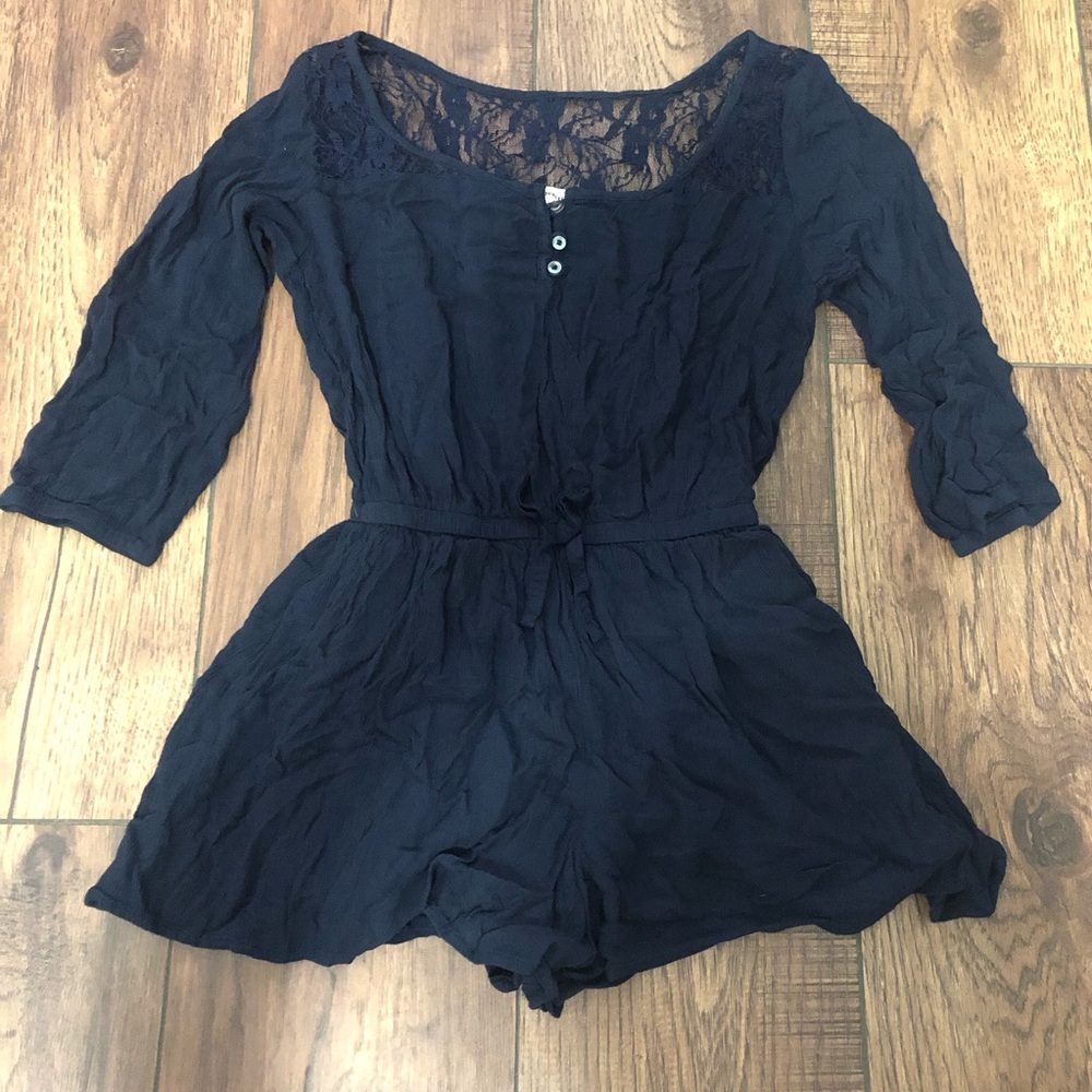 Abercrombie Kids Navy Romper